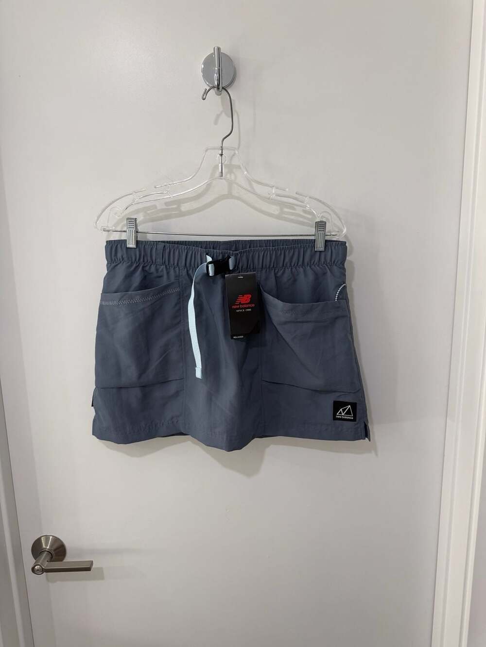 New Balance All Terrain Trailblazer Hiking Skort in Grey